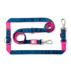 Correa ajustable Max & Molly Matrix rosa para perros - S: 200 x 1,5 cm (L x An)