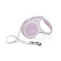 Flexi New Comfort Correa Extensible Rosa para perros