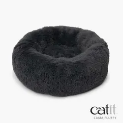 Cama Para Gatos Fluffy Catit, Negra