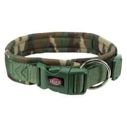 Collar Trixie Premium con acolchado grueso para perros - Talla L: 49–55 cm de cuello, 25 mm de ancho