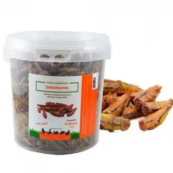 Finca casarejo snacks de saltamontes secos deshidratados para aves