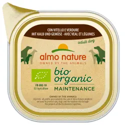 Almo Nature Daily Menu Bio Paté ecológico 6 x 100 g - Ternera y verduras