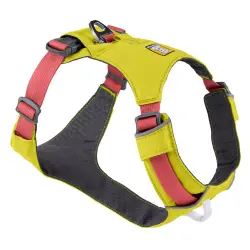 Arnés Ruffwear Hi & Light verde para perros - Talla XS: 43-56 cm de pecho