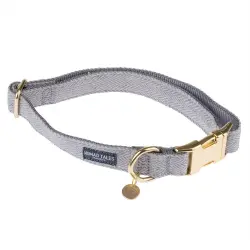 Collar Nomad Tales Calma piedra para perros - XS: 24 - 36 cm contorno de cuello, 10 mm de ancho