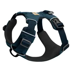 Arnés para perros Ruffwear Front Range, Blue Moon - Talla M: 69 - 81 cm de perímetro torácico, An 29 mm