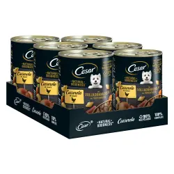 Cesar Natural Goodness - 12 x 400 g - Pollo y superalimentos