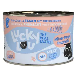 Lucky Lou Adulto 6 x 200 g - Aves de corral y faisanes