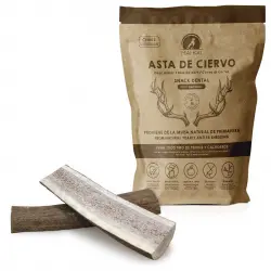 Asta de Ciervo Partida. Talla M -  35-50g x 2 uds. 100% Natural. Mordedor y juguete para perros. MAIKAI PETS