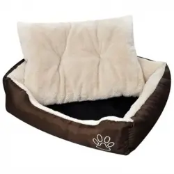 Cama Para Perro Con Cojín Acolchado Talla Xl Vidaxl