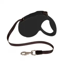 Tk-Pet Correa Extensible Negra para perros