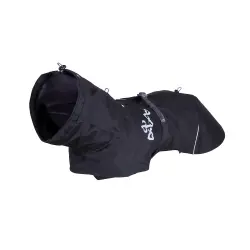 Chubasquero Bare Coal Hurtta para perros - 55 cm aprox. de longitud dorsal