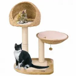 Flamingo Árbol Rascador Para Gato Banana Leaf Beige 100cm 5334893