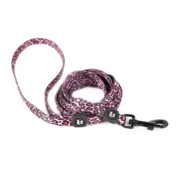 TK-Pet Safari Correa Rosa Estampado Pantera para gatos