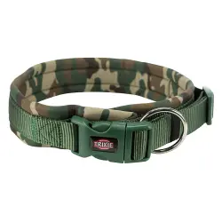 Collar Trixie Premium con acolchado grueso para perros - Talla L–XL: 56–62 cm de cuello, 25 mm de ancho