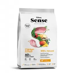 Pienso Dibaq Sense Grain Free para perros sabor Pollo y Pato