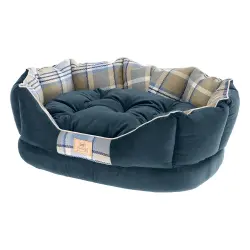 Cama Ferplast Charles azul - Tamaño 70: 70 x 52 x 25 cm (L x An x Al)