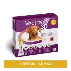 Vectra 3D Pipetas Antiparasitarias para perros