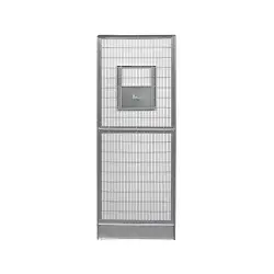 Panel modular con ventana para voladeros 6-9 o 12 lados Galvanizado