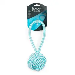 Knot Limit Bowline Mordedor con Pelota de Cuerda para perros