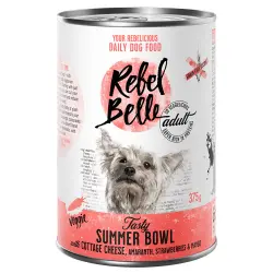 Rebel Belle Adult Tasty Summer Bowl comida vegetariana para perros - 1 x 375 g