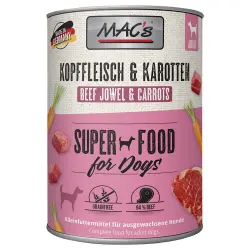 MAC's Adulto 6 x 800 g - Carne de cabeza y zanahorias