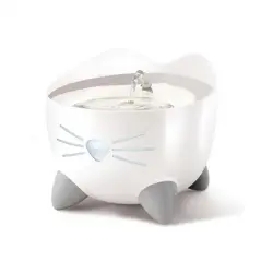 Catit PIXI Fuente Bebedero de Acero Inoxidable para gatos