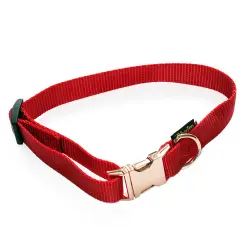 Inicio Collar Locked Rosé, Rojo - 30-50 cm de perímetro del cuello, B 18 mm