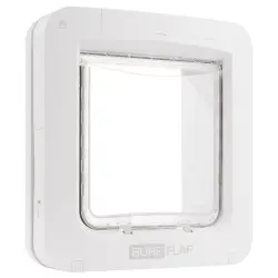 Gatera SureFlap Connect con microchip - Gatera SureFlap con microchip (blanca)