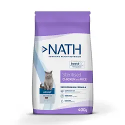 Nath Adult Sterilised Pollo y Arroz pienso para gatos