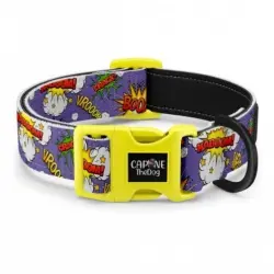 Collar regulable CaponeTheDog estampado Comic