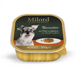 Milord Adult Pollo en Gelatina tarrina para perros