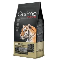 Optima Adult Nova Pollo y Arroz pienso para gatos