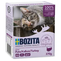 Bozita trocitos en gelatina 6 x 370 g - Con pato