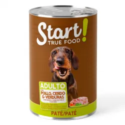 Start Adult Pollo con Cerdo y Verduras en Paté lata para perros