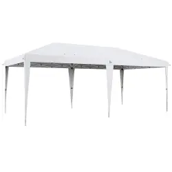 Outsunny Carpa Plegable Blanco