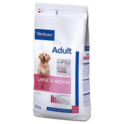 Virbac HPM Adult Large & Medium 12 Kg.