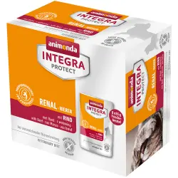 Animonda Integra Protect Adult Renal 8 x 85 g para gatos - Con vacuno