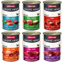 Animonda GranCarno Original Adult 6 x 400 g - Pack mixto I