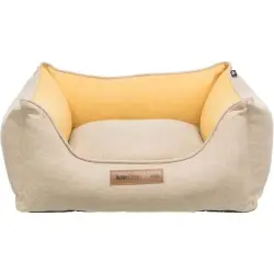 Trixie Home Edition Cama de Lona Beige y Amarillo para perros