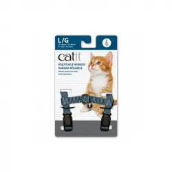 Catit Arnés Breakaway Azul claro para gatos, Tallas L