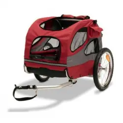 Remolque De Bicicleta Para Perros Happy Ride M Rojo Petsafe