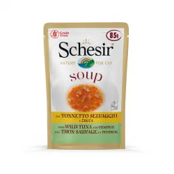 Schesir Sopa Gato Atun Salvaje y Calabaza 86 gr