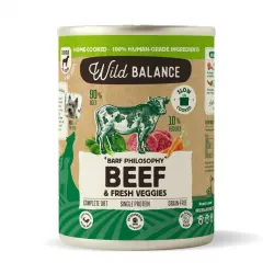 Wild Balance BARF Ternera y Vegetales lata para perros