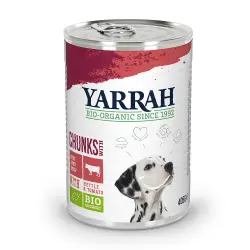 Yarrah bocaditos ecológicos vacuno - 6 x 405 g