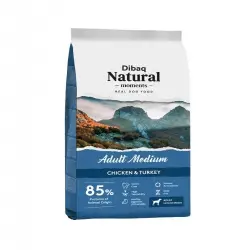 Pienso Dibaq Natural Moments Adult Medium para perros sabor Pollo y Pavo