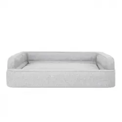 Cama Para Perros Paradise Talla L: 78x47 Gris Claro