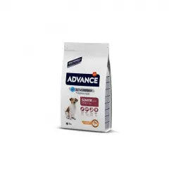 Advance Senior Small Pollo y Arroz 3kg pienso perros mayores de razas pequeñas, Peso 1.5 Kg.