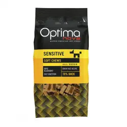 Optima Nova Galletas Sensitive pato para perros