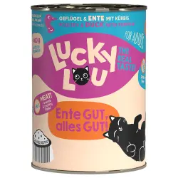 Lucky Lou Adulto 6 x 400 g - Aves de corral y pato