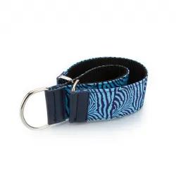 Collar Pamppy Galgo Speedy cebra Azul para perros